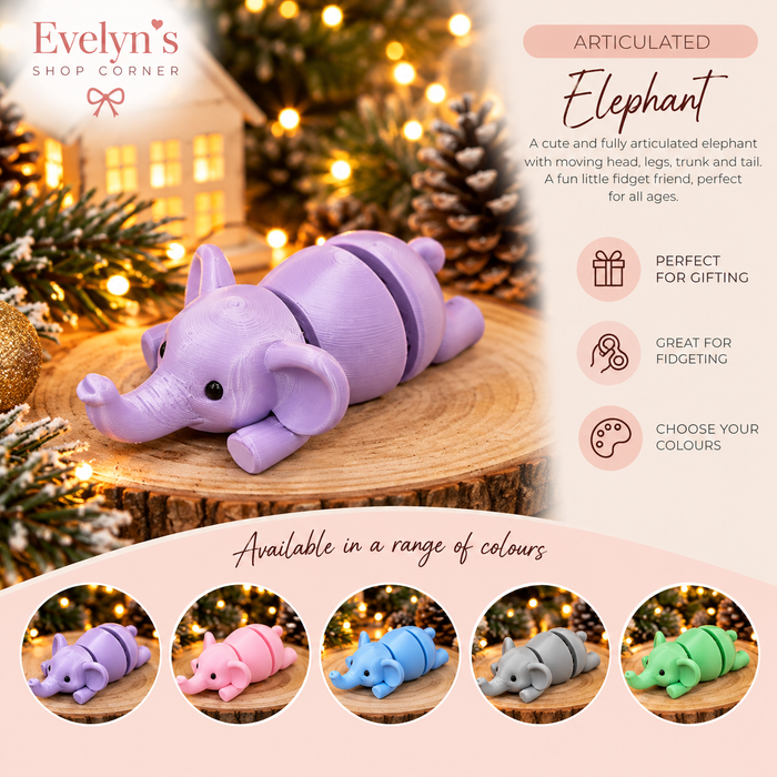 Articulated Elephant Fidget
