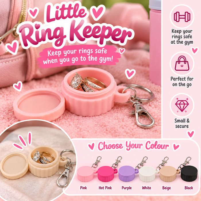 Little Ring Keeper – Mini Ring Storage Keyring