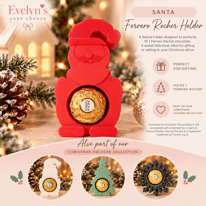 Santa Ferrero Rocher Holder